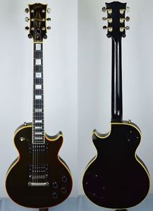 GIBSON LES PAUL CUSTOM BLACK 1990 Import