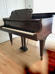 High Quality British Baby Grand Piano 4ft 3in Eavestaff Mahogany G'tee + Deliver