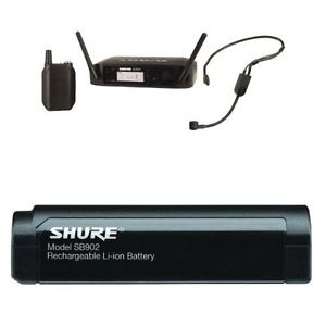 Shure GLXD14/PGA31 Headworn Wireless System with PGA31 Headset Microphone With