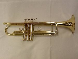 Global Brass Professional Bb Lacquered Trumpet, Advanced - Professional