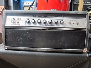 Vintage Ampeg SVT Blackline Magnavox Era Bass Tube Amplifier Head USA