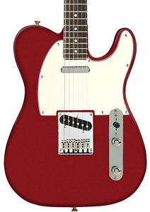 Fender Standard Telecaster Chitarra Elettrica,Mela Caramellata Rossa,