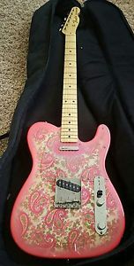 Fender '69 Telecaster Pink Paisley - Reissue - Made In Japan - Nice shape!