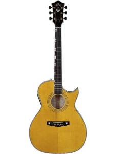 Guild Doyle Dykes Signature Model Grand Orchestra Acoustic-Electric Guitar with Hardshell Case - Natural