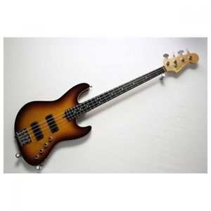 Moon DJB-4 Jazz Bass Sunburst Ash Body Used Electric Bass Guitar Best Deal Japan