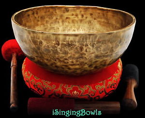 New Tibetan Singing Bowl: Jambati 12", Contemporary, G2 & D4. VIDEO