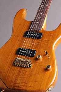 Free Shipping K.nyui Custom Guitars Kn-st KOA Top/vnt Electric Guitar