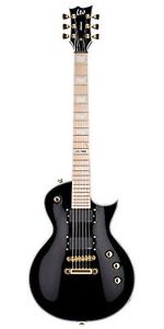LTD EC-1000 M BLK - E-Gitarre - Schwarz - Les Paul