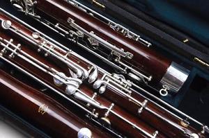 Beautiful Fox Renard Artist Model 220 Wood Bassoon, Recent Production, High D+E