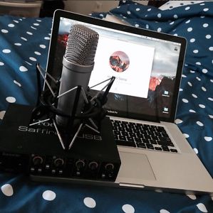 MacBook Pro 15  2011 x Saffire Pro USB x RODE NT1a Microphone