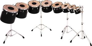 PEARL 8 concert toms serie TAM 1978 con meccaniche e supporti PERFETTI