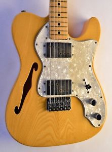 1972-1973 Fender Telecaster Thinline Natural Blonde ~MINT~ Guitar 1970 Vintage