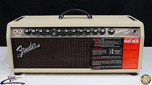 Fender Bassman 100T Tube Bass Amp Head, Blonde/Oxblood 100W Discontinued! #37774