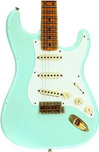 Fender Custom Shop 20th Anniversary Relic Stratocaster Ltd. Ed. - Surf Pearl