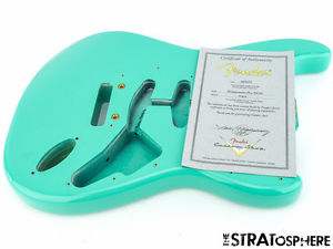 USA Fender Custom Shop NOS Pro Strat BODY Stratocaster Nitro Seafoam Green