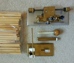 English horn gouging machine, lightly used, Graf/Symer, incl everything needed