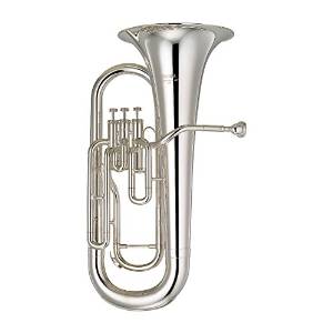 Yamaha YEP-201M Series Convertible Marching Bb Euphonium Silver