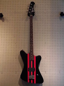 [USED]Burny THLINES RED 10-FEET  electric bass guitar