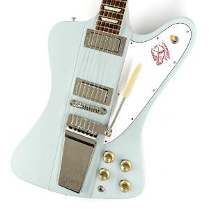 Free Shipping Used Gibson Custom Shop 1965 Firebird V Frost Blue Guitar