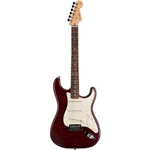 Fender Custom Shop Custom Deluxe Stratocaster Electric Guitar with Rosewood Fingerboard Transparent Purple Rosewood