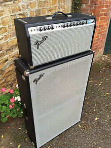 Vintage Fender Dual Showman amp and cab Used by Chuck Berry!