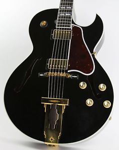 2013 Gibson Custom Shop L-4 CES Ebony W/ OHSC & COA