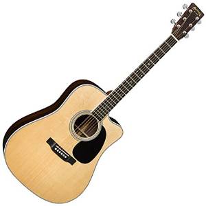 Martin DC-35E Acoustic-Electric Dreadnought Cutaway w/ FishmanÂ® AuraÂ® VT Enhanceâ"¢ and Hard Case