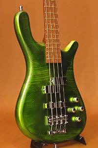 Free Shipping Warwick Custom Shop Streamer Lx 4st"faded Chrome Emeraude Green"