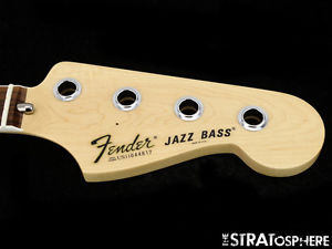 * Fender Vintage USA 75 RI Jazz BASS NECK 1975 Reissue Rosewood Block #321