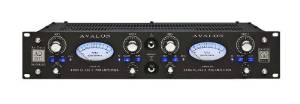 Avalon Design AD2022 B Black | Dual Mono Pure Class A Microphone DI Preamplifier
