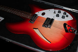 2015 Rickenbacker 330 Electric Guitar FireGlo 100% Unplayed Worldwide Shipping
