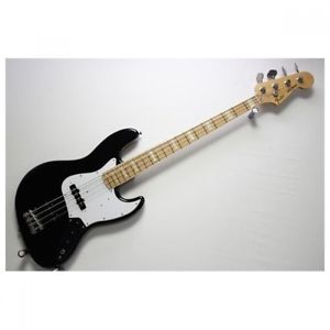 Fender Japan JB75 Jazz Bass Black Ash Body Used Electric Bass Guitar w Soft Case