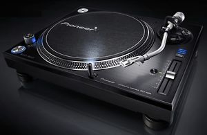 Pioneer PLX-1000 DJ Drive Analog Turntable Equipment Sound Audio Torque