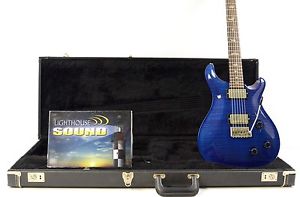 2006 Paul Reed Smith Custom 22 Electric Guitar - Blue w/OHSC - 10 Top - Birds