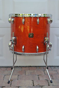 ADD this GRETSCH USA 18" BURNT ORANGE FLOOR TOM to YOUR DRUM SET! #C43