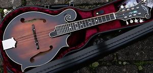 NEU Sigma SMA-6 F-Style Mandoline vollmassiv mit Koffer Bluegrass Folk