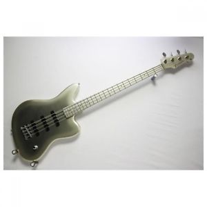 Edwards HEJ-100 JB Type Systemic Silver Used Electric Bass Guitar Deal Japan F/S