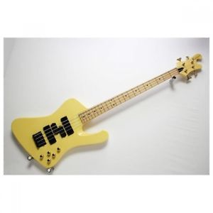 Edwards E-AC-85SM Thunder Bird Style Yellow Used Electric Bass Guitar Deal Japan