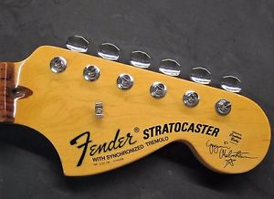 NICE! Fender USA Yngwie Malmsteen Strat ROSEWOOD NECK w/ TUNERS Guitar SCALLOPED