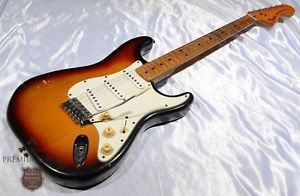 Fender 1974 STRATOCASTER/3Tone Sunburst/Maple Electric Free Shipping