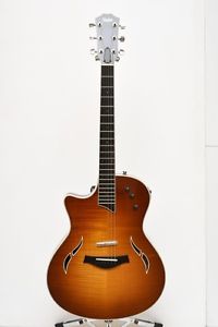 2008 Taylor T5-S1-Lefthand / Honey Burst Electric Acoustic Guitar Free Shipping