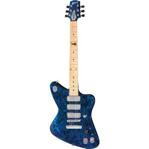 Gibson USA Robot Guitar RBFBXBECHP Firebird X, Blue-Volution