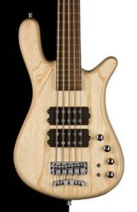Warwick Streamer $$ 5 String Electric Bass, Natural Oil Finish