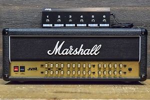 Marshall JVM410H Electric Guitar Amplifier Head w/ Footswitch #M-2007-30-1355-2