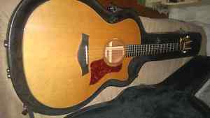 Taylor 514CE Acoustic - Electric Guitar, Talor Case, Like NEW, Extras included
