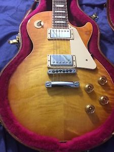 2016 Gibson Les Paul Traditional  AAA Stunning Top Electric Guitar OHSC