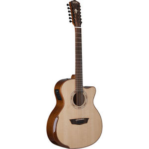 Washburn WCG15SCE12 Grand Auditorium 12 String Acoustic Electric Guitar Natural