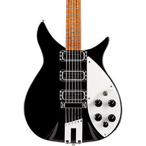 Rickenbacker 350V63 Liverpool Electric Guitar Jetglo Black