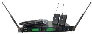 Shure UR124D/Beta87C Dual-Channel Combo Wireless System, J5