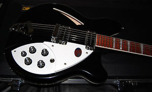 Rickenbacker 360 JetGlo Electric Guitar OHSC 100% Unplayed Worldwide Shipping